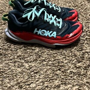 HOKA Kids Running Shoes - Black and Red